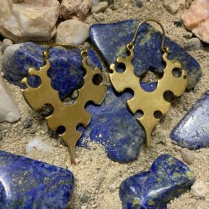Unique jewelry with lapis lazuli stones