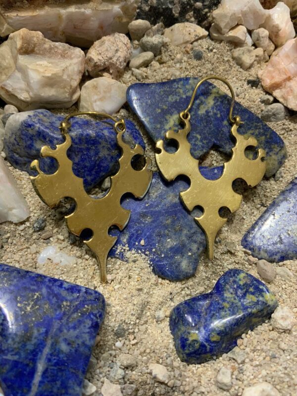 Unique jewelry with lapis lazuli stones